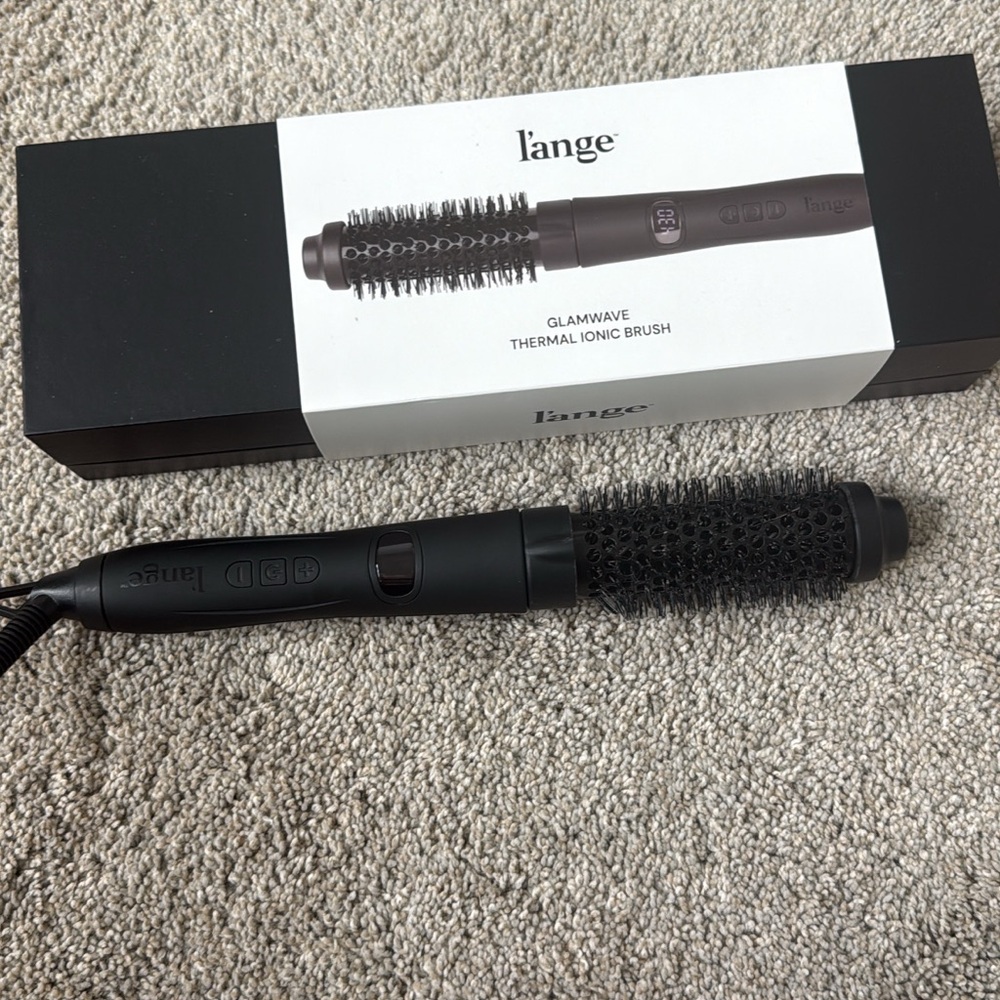 L'ange Glamwave Thermal Ionic Brush - Black